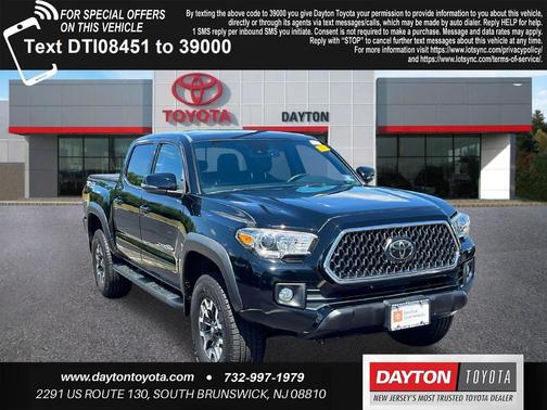 Midnight Black Metallic 2019 Toyota Tacoma TRD Off Road