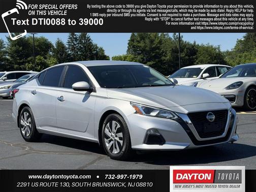Brilliant Silver Metallic 2019 Nissan Altima 2.5 S