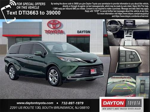 2023 Toyota Sienna Platinum 7 passenger