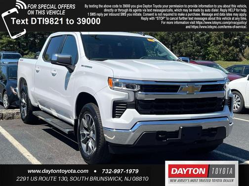 Summit White 2023 Chevrolet Silverado 1500 LT