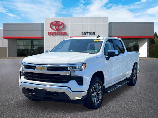 Summit White 2023 Chevrolet Silverado 1500 LT