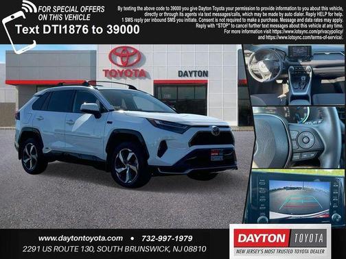 White 2022 Toyota RAV4 Prime SE