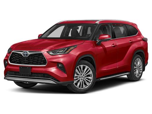 Ruby Flare Pearl 2026 Toyota Highlander Hybrid Platinum