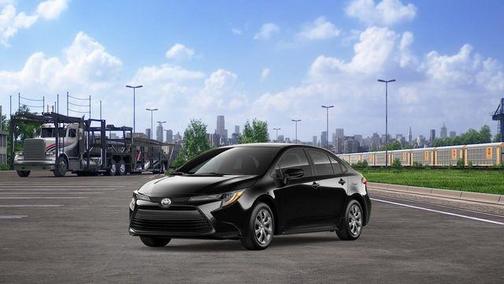 Midnight Black Metallic 2026 Toyota Corolla LE