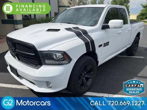 2018 RAM 1500 Night Quad Cab 4x4 6'4' Box