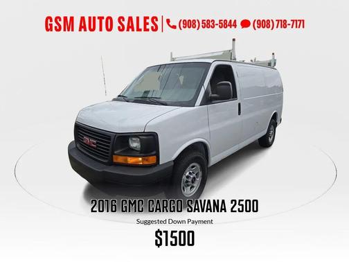 2016 GMC Savana 2500 Work Van