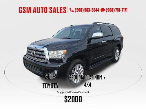 2012 Toyota Sequoia Platinum