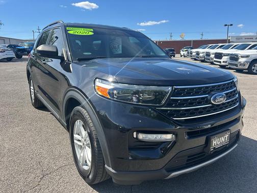 Agate Black Metallic 2020 Ford Explorer XLT