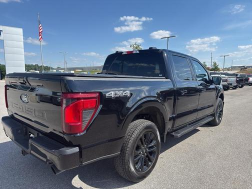 Agate Black Metallic 2025 Ford F-150 XLT