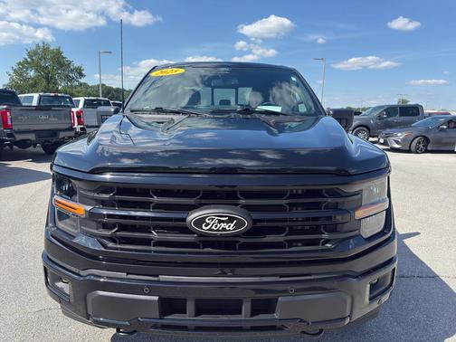 Agate Black Metallic 2025 Ford F-150 XLT