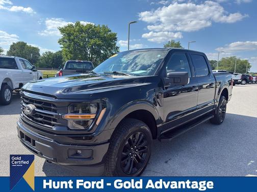 Agate Black Metallic 2025 Ford F-150 XLT