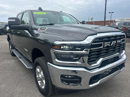 Granite Crystal Metallic Clearcoat 2026 RAM 2500 Big Horn Crew Cab 4x4 6'4' Box