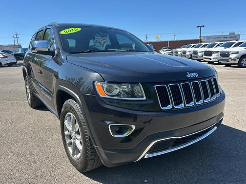 Brilliant Black Crystal Pearlcoat 2015 Jeep Grand Cherokee Limited
