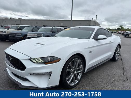 Oxford White 2021 Ford Mustang GT Premium