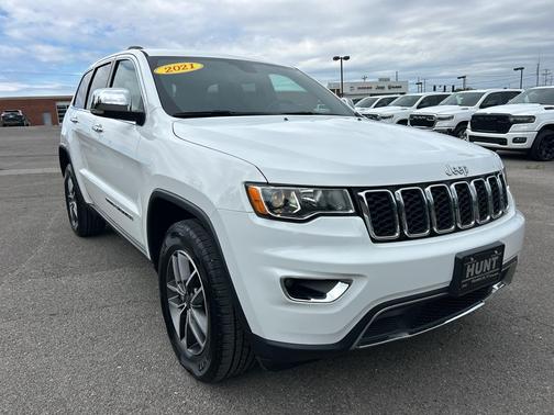 Bright White Clearcoat 2021 Jeep Grand Cherokee Limited