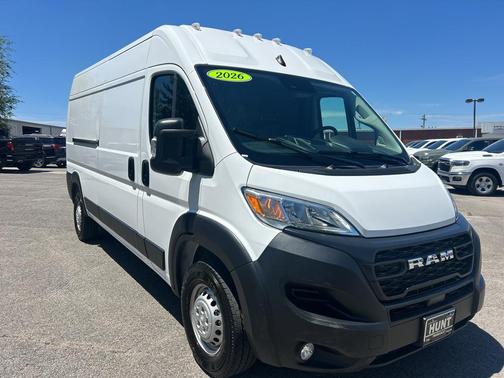 Bright White Clearcoat 2026 RAM ProMaster 2500 Tradesman