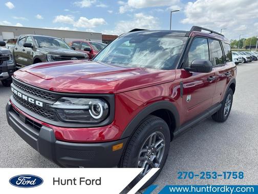 Ruby Red Metallic Tinted Clearcoat 2026 Ford Bronco Sport Big Bend