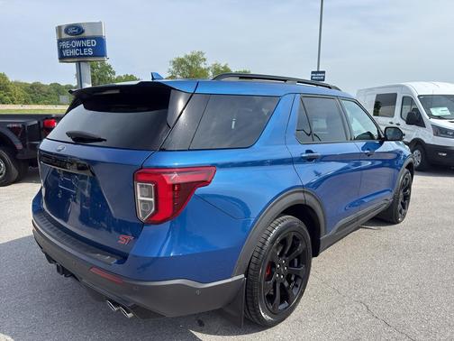Atlas Blue Metallic 2020 Ford Explorer ST