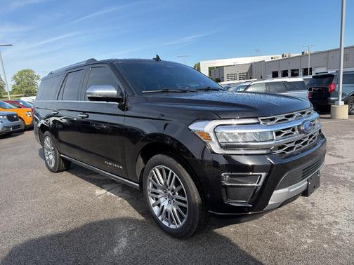 Agate Black Metallic 2024 Ford Expedition Max Platinum