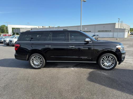 Agate Black Metallic 2024 Ford Expedition Max Platinum