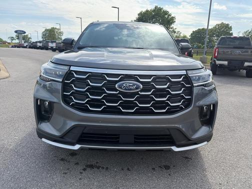 Carbonized Gray Metallic 2026 Ford Explorer Platinum