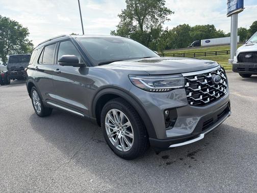 Carbonized Gray Metallic 2026 Ford Explorer Platinum