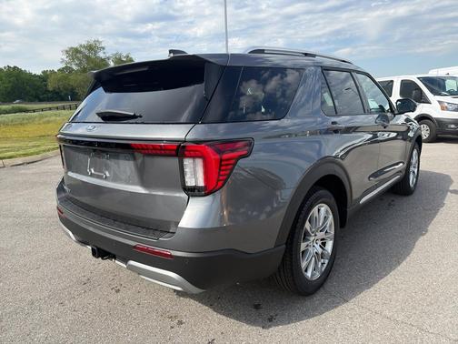 Carbonized Gray Metallic 2026 Ford Explorer Platinum