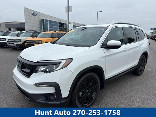Platinum White Pearl 2022 Honda Pilot 2WD Special Edition