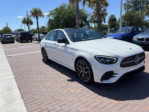 Polar White 2021 Mercedes-Benz E-Class E 350 4MATIC