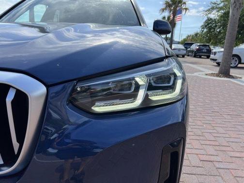 Phytonic Blue Metallic 2024 BMW X3 sDrive30i