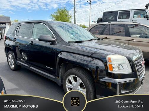Black 2017 GMC Terrain SLE-1