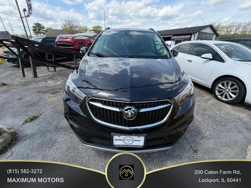 Ebony Twilight Metallic 2018 Buick Encore Preferred