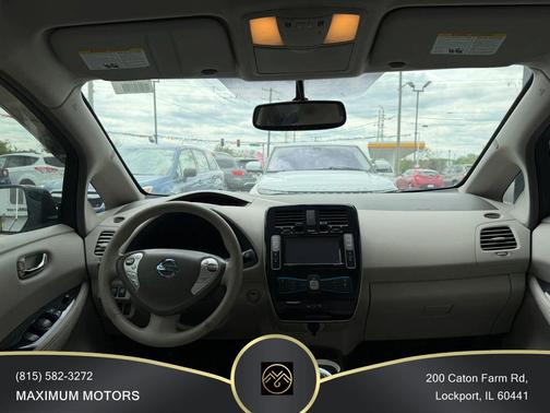 Super Black 2012 Nissan Leaf SL