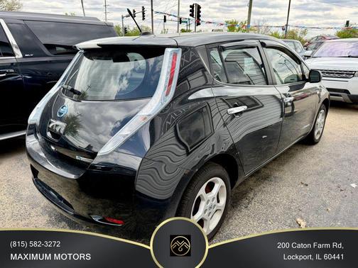 Super Black 2012 Nissan Leaf SL