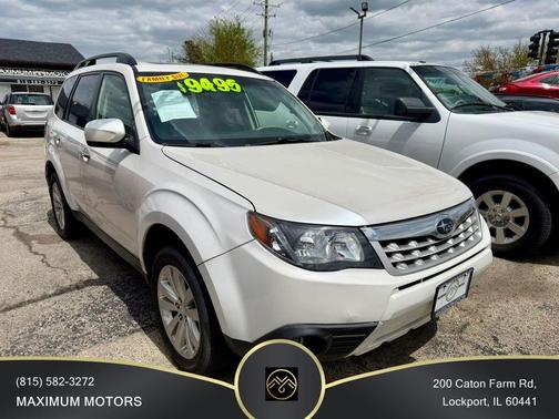 Satin White Pearl 2012 Subaru Forester 2.5X