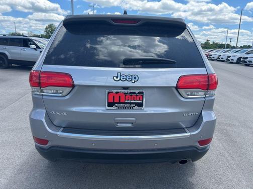 Billet Silver Metallic Clearcoat 2019 Jeep Grand Cherokee Limited