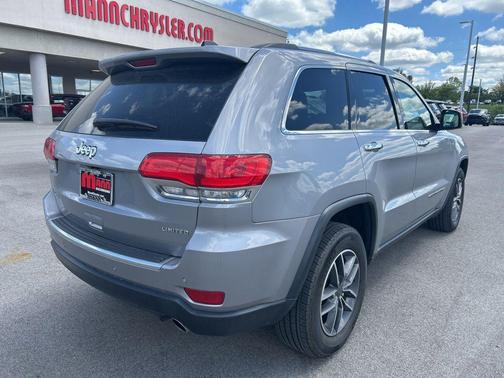 Billet Silver Metallic Clearcoat 2019 Jeep Grand Cherokee Limited