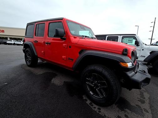 firecracker red clearcoat 2026 Jeep Wrangler Sport