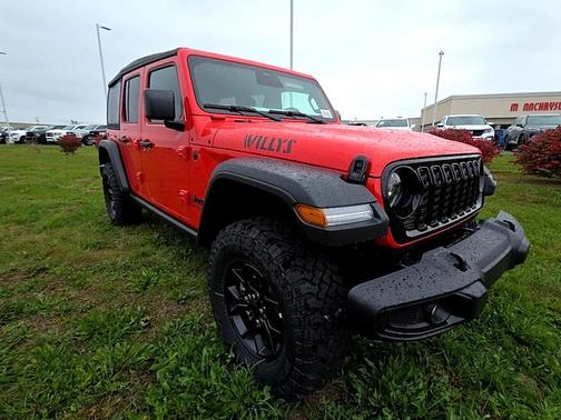 Firecracker Red Clearcoat 2026 Jeep Wrangler Willys