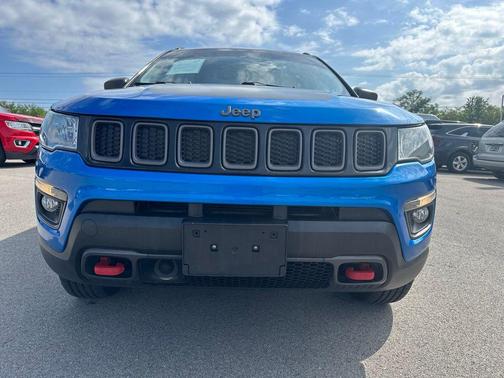 Laser Blue Pearlcoat 2021 Jeep Compass Trailhawk