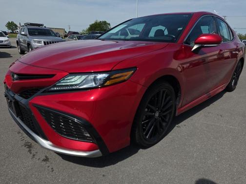 Red 2023 Toyota Camry XSE