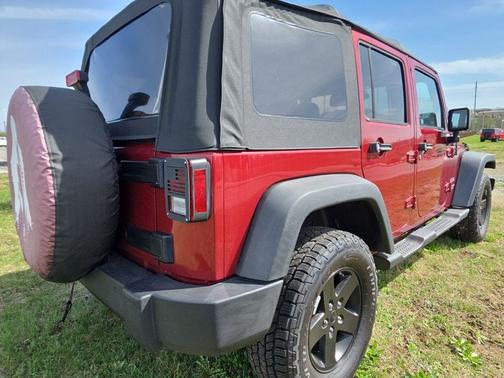 Deep Cherry Red Crystal Pearlcoat 2011 Jeep Wrangler Unlimited Sport