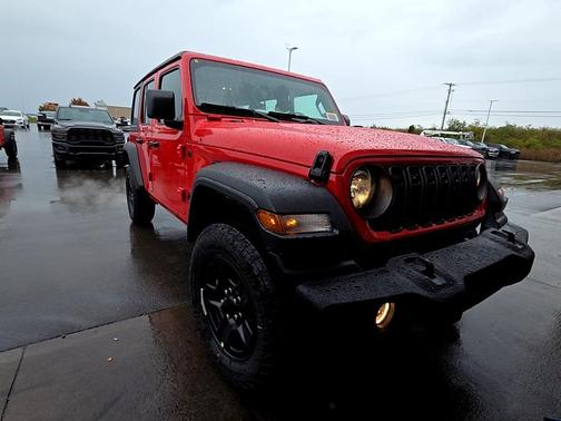 Firecracker Red Clearcoat 2026 Jeep Wrangler Sport