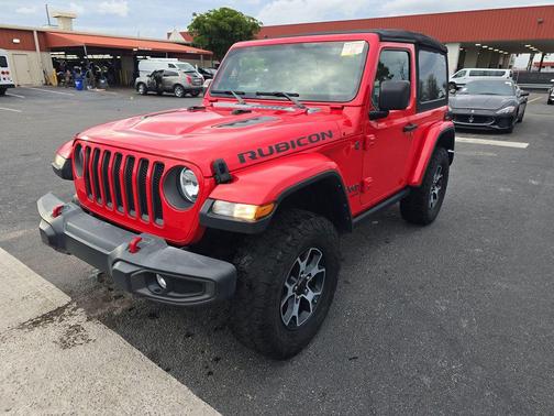 Firecracker Red Clearcoat 2021 Jeep Wrangler Rubicon
