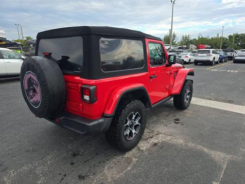 Firecracker Red Clearcoat 2021 Jeep Wrangler Rubicon