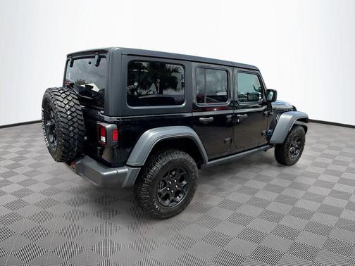Black Clearcoat 2023 Jeep Wrangler 4xe Willys