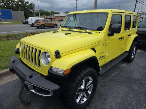 High Velocity Clearcoat 2022 Jeep Wrangler Unlimited Sahara