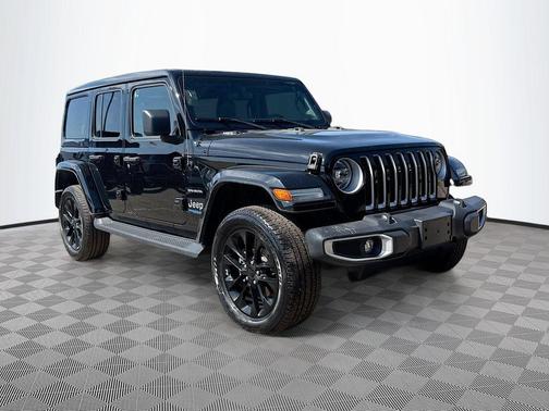 Black Clearcoat 2021 Jeep Wrangler Unlimited 4xe Sahara