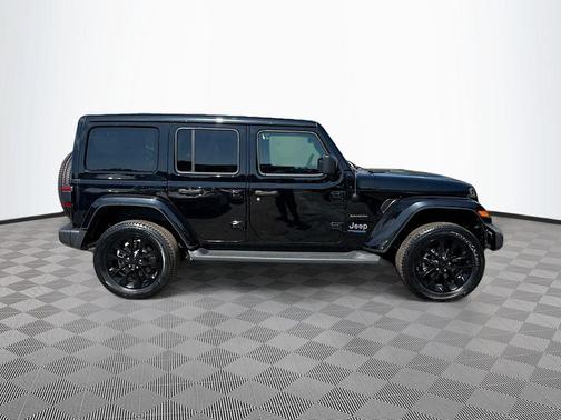 Black Clearcoat 2021 Jeep Wrangler Unlimited 4xe Sahara