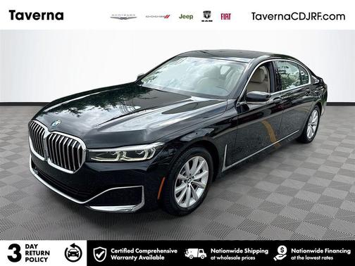 Jet Black 2020 BMW 740 740i